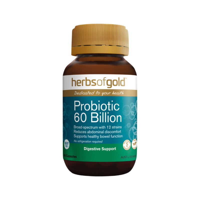 herbs of gold probiotic 60 billion